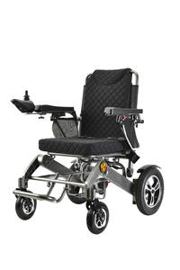 Vendita calda Ultra leggera sedia a rotelle elettrica elettrica portatile pieghevole da viaggio per disabili Auto pieghevole leggera sedia a rotelle elettrica - Product Image 4
