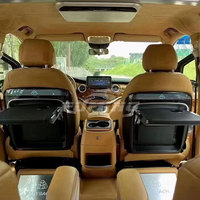 Dossier du siège passager avant petite table pliante modifiée avec bois de pêche V-class bureau d'affaires mobile