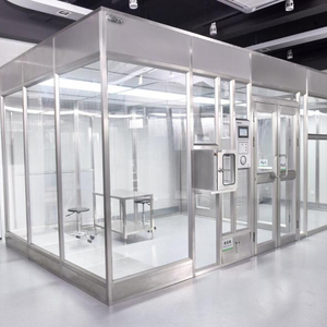 ISO 7 Industrial Cleanroom Airkey Cleanroom untuk Laboratorium Harga Terbaik