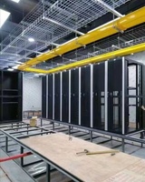 Système de paniers en fil d'acier modulaire Q235 avec finition galvanisée à chaud, extensible pour une utilisation industrielle et une croissance future