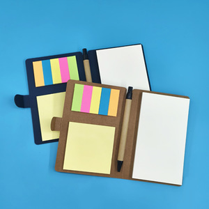 Bloc-notes autocollants en papier kraft écologique personnalisés pour la publicité et les entreprises - Product Image 2