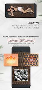 Premium Pemf Magnetic Bio Mat Terapéutico Infrarrojo Gemstone Incorporated Device Relajación Mats - Product Image 6