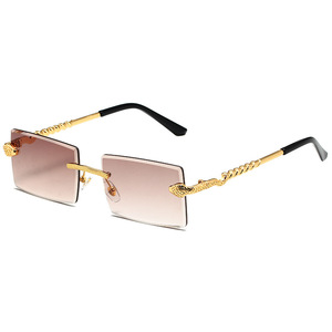 2024 nouvelles <span class=keywords><strong>lunettes</strong></span> <span class=keywords><strong>de</strong></span> <span class=keywords><strong>soleil</strong></span> garnies <span class=keywords><strong>de</strong></span> métal en forme <span class=keywords><strong>de</strong></span> serpent, <span class=keywords><strong>lunettes</strong></span> <span class=keywords><strong>de</strong></span> <span class=keywords><strong>soleil</strong></span> à la mode pour hommes et femmes garnies <span class=keywords><strong>de</strong></span> carrés européens et américains - Product Image 2