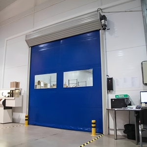Puertas Enrollables de PVC de Alta Velocidad con Cierre Rápido para Reparación Automática, Puertas Enrollables Aisladas para Refrigeradores y Congeladores - Product Image 6