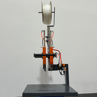 Machine automatique pneumatique de fabrication d'agrafes métalliques élastiques pour l'étiquetage des jouets et des emballages