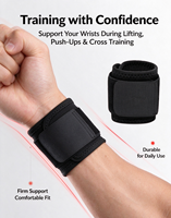 Attelle de compression en néoprène respirante et anti-transpiration pour le soutien du poignet, idéale pour le basketball et le badminton, et pour le soin des tendons.
