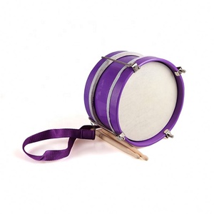 Tamburo a mano piccolo rosa per bambini con bacchetta, prezzo di fabbrica all'ingrosso - Product Image 5