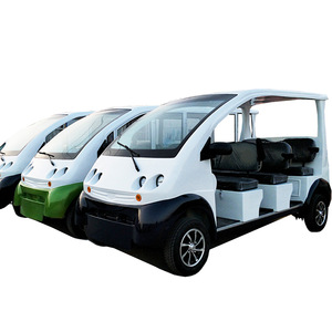 Voiture électrique de tourisme 4 places, toit ouvert, pour visites de parcs et utilisation sur les terrains de golf - Product Image 1