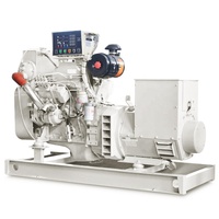 Motores Marinos de 30kw 40kva 50kw 80kw 100kw 120kw 150kw con Generadores Diésel Cummins 4BTA3.9-GM47 para Potencia de Barcos