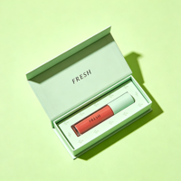 Boîte à rouge à lèvres magnétique GOTOP avec doublure en velours et UV sélectif, protection compacte pour emballage cadeau de rouge à lèvres cosmétique