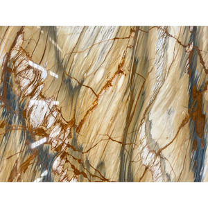 Piedra Dorada Italiana para Encimeras de Cocina, Isla, Baño, Suelo, Mesa de Centro, Personalizable para Casas, Resorts y Hoteles |   Losa de Mármol Masso Oro - Product Image 3