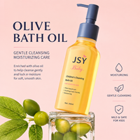 Aceite de Baño para Niños JSY 200ml, Suave, Calmante, Nutritivo, Hidratante, Amigable con la Piel, Cuidado para Piel Sensible Infantil, OEM, ODM, Marca Privada