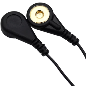 Customized <strong>Ecg</strong> Ekg <strong>Cable</strong> 4.0mm Female <strong>Ecg</strong> Snap <strong>Cable</strong> 2 Lead Medical <strong>Cable</strong> - Product Image 6
