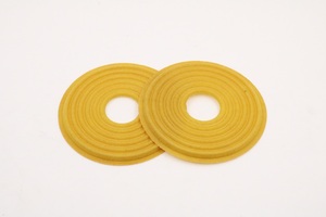 Audio <b>Subwoofer</b> <b>Speaker</b> Parts CONEX2046 Material Yellow Cone Spider Damper - Product Image 3