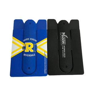 Porte-cartes de visite en caoutchouc et silicone, pour téléphone portable, de haute qualité, vente en gros - Product Image 4