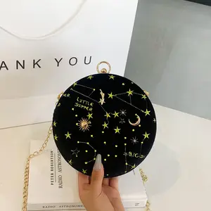 2023 Moda Vintage Crossbody Bag Metálico Hasp Geométrica Rodada Ombro Saco De Metal Decoração Doce Cor Mulheres Pendurar Saco