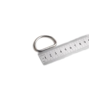 Fabrikgefertigte Edelstahl-Handtaschen-Rund-<span class=keywords><strong>D</strong></span>-Ring-Schnalle Hardware - Product Image 6