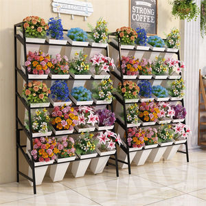 Espositore Girevole a Più Livelli per Fiori, Minimalista e Moderno, con Secchio per Conservazione Fiori Freschi - Product Image 2