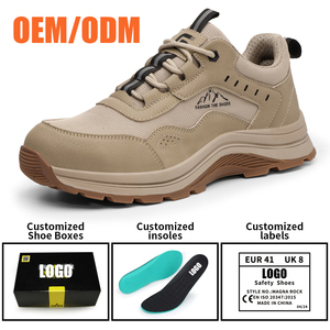 <span class=keywords><strong>Scarpe</strong></span> Antinfortunistiche da <span class=keywords><strong>Uomo</strong></span> GUYISA, Standard Europeo, Punta in Acciaio, Tomaia in Microfibra Nera, Stivali di Sicurezza Invernali da Escursionismo - Product Image 3