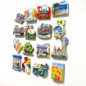 Magneti per Frigorifero in Resina Epossidica Personalizzabili con <span class=keywords><strong>Foto</strong></span> 3D, Souvenir Direttamente dalla Fabbrica, Magneti Personalizzati con Logo - Product Image 1