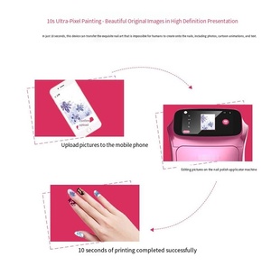 Imprimante d'art d'ongles CM-Nail Art 3D entièrement automatique et intelligente, machine de bureau pour l'art d'ongles avec matériau plastique pour usage en salon - Product Image 5