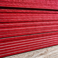 Panneau OSB 2440x1220mm, panneau à fibres orientées 18mm, certifié E1 CE, utilisation intérieure, surface non finie, garantie 1 an pour maison préfabriquée