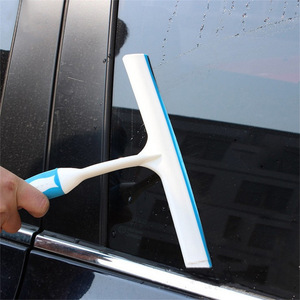 Essuie-glace de pare-brise de voiture Chongteng en silicone en forme de T, bleu et blanc, outil de nettoyage pour lavage de voiture - Product Image 1