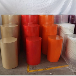 Modern Luxury Hotel Food Display Risers Cubic Decorative Set Stackable Transparent White Black Acrylic Stands for - Product Image 6