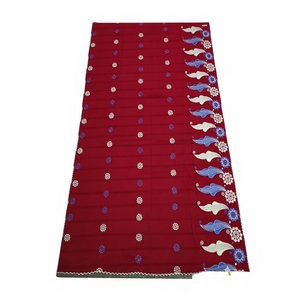 Foulard Hijab en Chiffon Brodé Floral pour Femme, Marron, Léger et Respirant, Écharpe Modeste, Couvre-tête OEM, Vente en Gros - Product Image 2