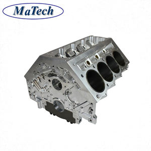 중국 주조 정밀 맞춤형 스테인리스 스틸 주조 서비스 40Cr+Q235 스틸 엔진 블록용 - Product Image 2