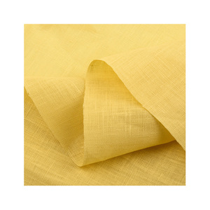 100% Linen Poplin <b>Fabric</b> 120GSM Medium <b>Weight</b> Breathable Solid Color For Apparel Skirts Home Decor Bags Crafts Packaging - Product Image 4