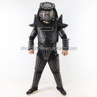 Costume de robot à LED Costume de danse de scène Armure lumineuse RVB Discothèque Bar Light Show Mécanique Vêtements de danse à LED Veste