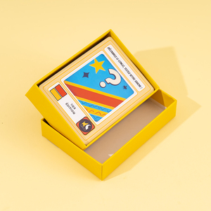 Jeu de cartes de <span class=keywords><strong>quiz</strong></span> sur la France imprimé sur mesure de haute qualité, fabriqué en Chine, avec emballage en boîte, OEM et ODM - Product Image 2