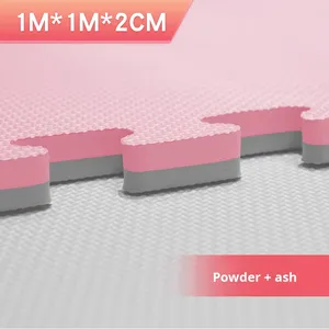 Tapis de sol en EVA modulable Macaron Naughty Castle pour aire de jeux, salle de danse, maternelle, pour ramper des enfants, anti-chute, usage commercial - Product Image 1