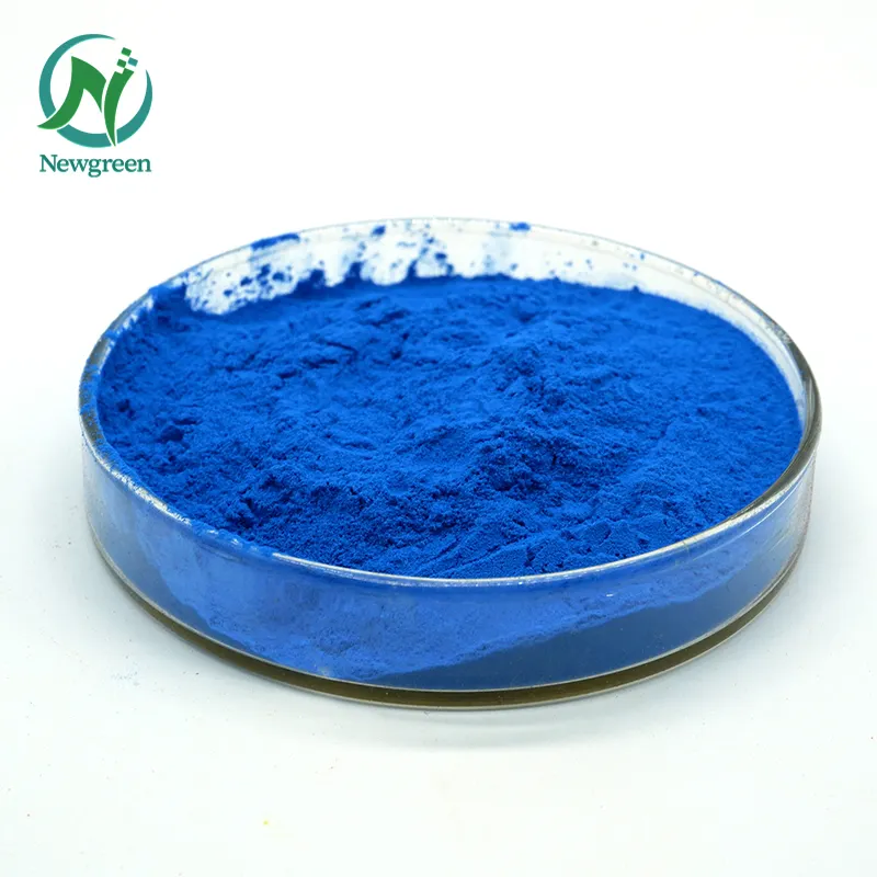 Newgreen sắc tố màu xanh phycocyanin bột/Spirulina chiết xuất