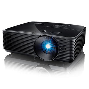 Projecteur <span class=keywords><strong>Optoma</strong></span> SA520 <span class=keywords><strong>DLP</strong></span> | 4000 ANSI Lumens 25000:1 Contraste pour les salles de classe Haut-parleur HDMI/VGA 10W pour les réunions - Product Image 1