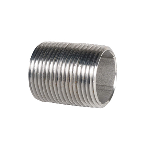 <span class=keywords><strong>Nipple</strong></span> penutup baja tahan karat 1/4 "1/2" 1 "X dekat Sch 40 berulir kedua ujung (<span class=keywords><strong>TBE</strong></span>) <span class=keywords><strong>Nipple</strong></span> - Product Image 2