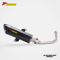 Système d'échappement de moto à prix de gros Forsound Factory – Section arrière et section intermédiaire avant pour scooter Honda Forza350