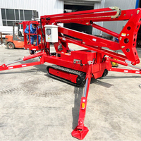 Nouvelle grue de levage aérienne autoportante à flèche télescopique avec élingue à chaîne pour le commerce de détail et l'hôtellerie