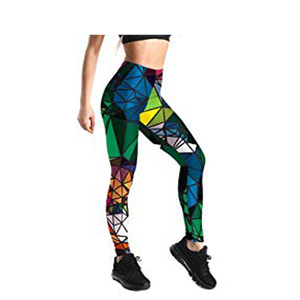 กางเกงโยคะสำหรับผู้หญิงแบบระเหิด,กางเกงเลกกิ้ง - Product Image 6