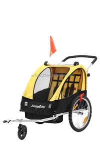 Venta al por mayor niños Triciclo de doble asiento <span class=keywords><strong>trillizos</strong></span> Cochecitos de bebé para tres bebés - Product Image 5