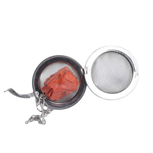 Grosir kristal mentah batu saringan teh 304 baja nirkarat teh bocor artefak teh jaring bocor - Product Image 5