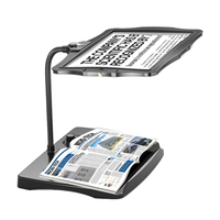 Loupe de bureau HD avec gradation en continu, aide au téléphone/tablette, assistant de lecture et d'artisanat parfait pour les personnes âgées