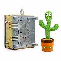 Cactus Dansant Personnalisé, Jouet Musical Parlant et Chantant pour Enfants, Fabricant d'Usine de Moules d'Injection Plastique Haute Précision