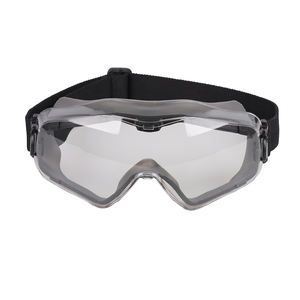 نظارات الوجه الكامل الصناعية المضادة للضباب البناء الغبار واقية شفط حماية سلامة درع الوجه مع القطن الترشيح - Product Image 2