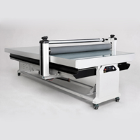 Rouleau de laminage manuel 2026 LF1732-B4 1600 mm avec réglage automatique de la pression, système froid/chaud pour machines de lamination de signalétique
