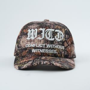 หมวกเบสบอลลายพรางต้นไม้แบบ 5 แผง สั่งทำขายส่ง ลายพรางล่าสัตว์ยอด<span class=keywords><strong>น</strong></span>ิยม หมวกกลางแจ้งลายพรางแท้ - Product Image 2