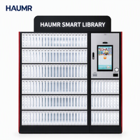HAUMR - Máquina Expendedora Inteligente de Autoservicio las 24 Horas para Libros de Biblioteca, RFID HF 13.56MHz, Otros Suministros para Oficina y Escuela