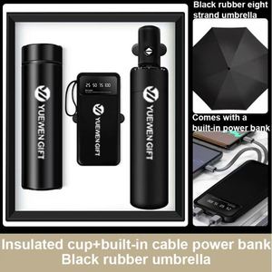 Luxury Custom Corporate Vacuum <b>Cup</b> Notebook Advertising Business Promotional Set With Box Commemorative Gift - Product Image 3