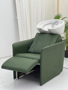 Sillón Lavacabezas Amarillo Brillante YADA para Salón de Belleza, Peluquería y Estética - Product Image 4